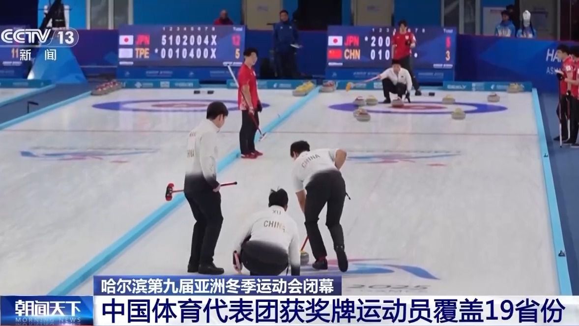 哈尔滨第九届亚冬会圆满落幕，中国代表团在多