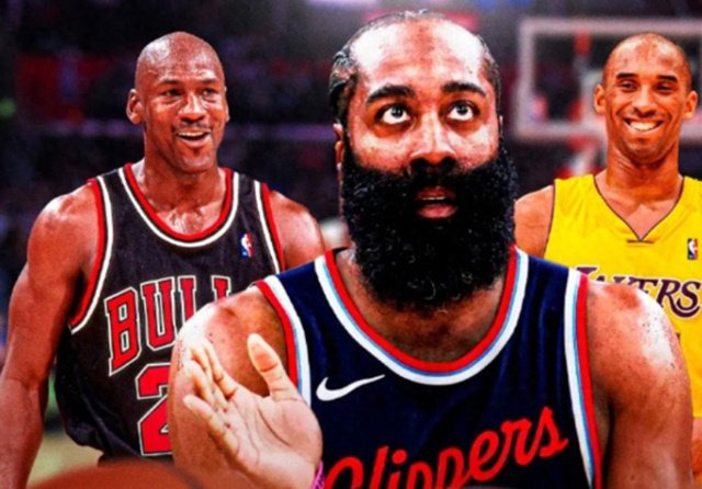 杜兰特生涯总得分超越乔丹跻身历史前五 哈登距