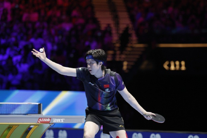 王楚钦逆转松岛辉空夺单打世界杯男单冠军