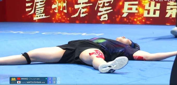 王楚钦逆转松岛辉空夺单打世界杯男单冠军