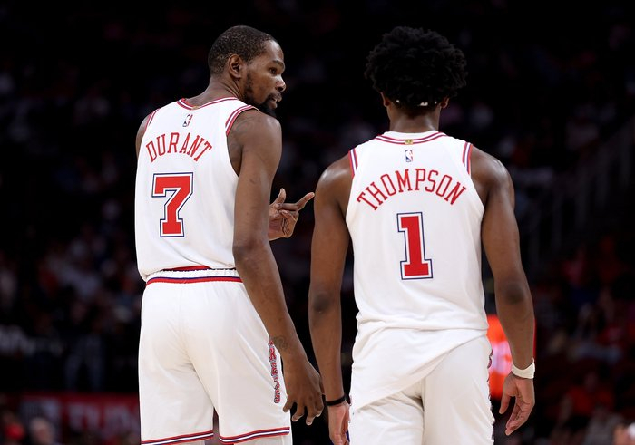 火箭申京谈杜兰特影响：心态蜕变助季后赛征程